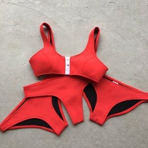 Kauai Red Set - Hoaka Swimwear